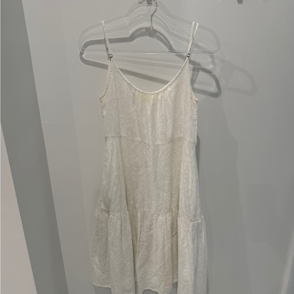 Roller Rabbit White Textured Dress